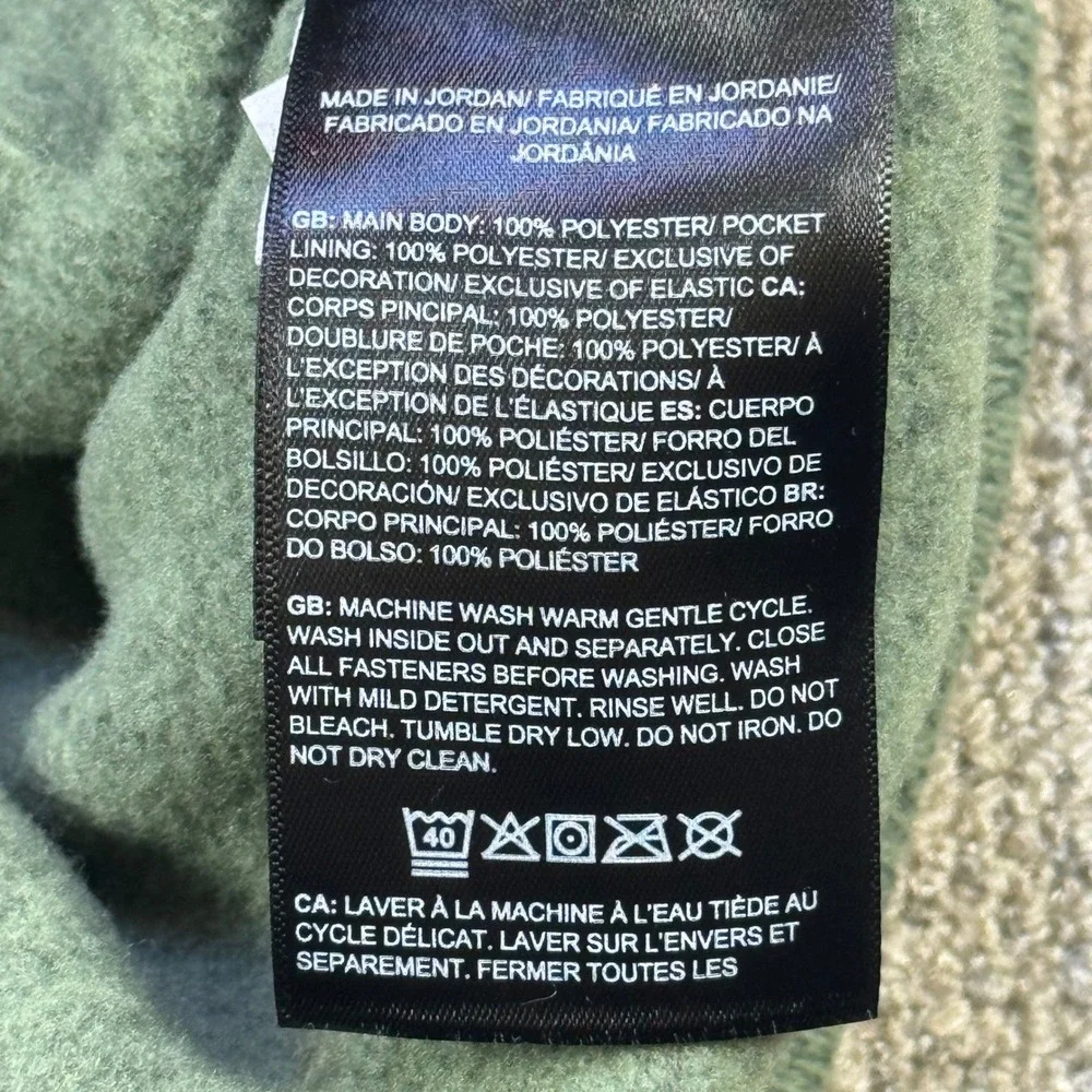 The‎ North Face Gordon Lyons 1/4 Zip Fleece Mens XXL Bark Mist Heath NWT